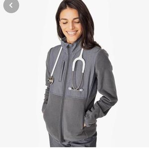 FIGS Women’s 251 Grey Performance Fleece Jacket